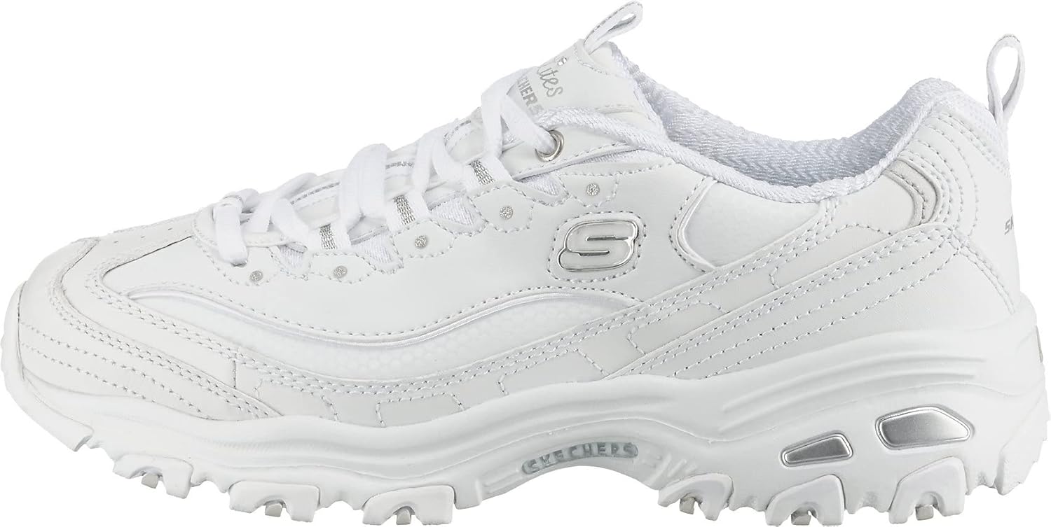 Skechers Women's D'Lites Fresh Start Memory Foam Lace-up Sneaker - Image 5
