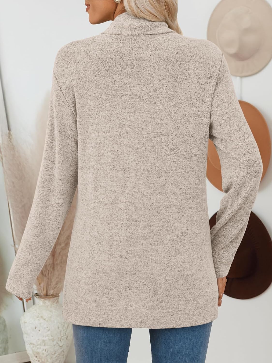 LILLUSORY Cardigan Sweaters for Women Lightweight Open Front Cardigans Casual Loose 2026 Spring Outfits with Pockets - Image 4