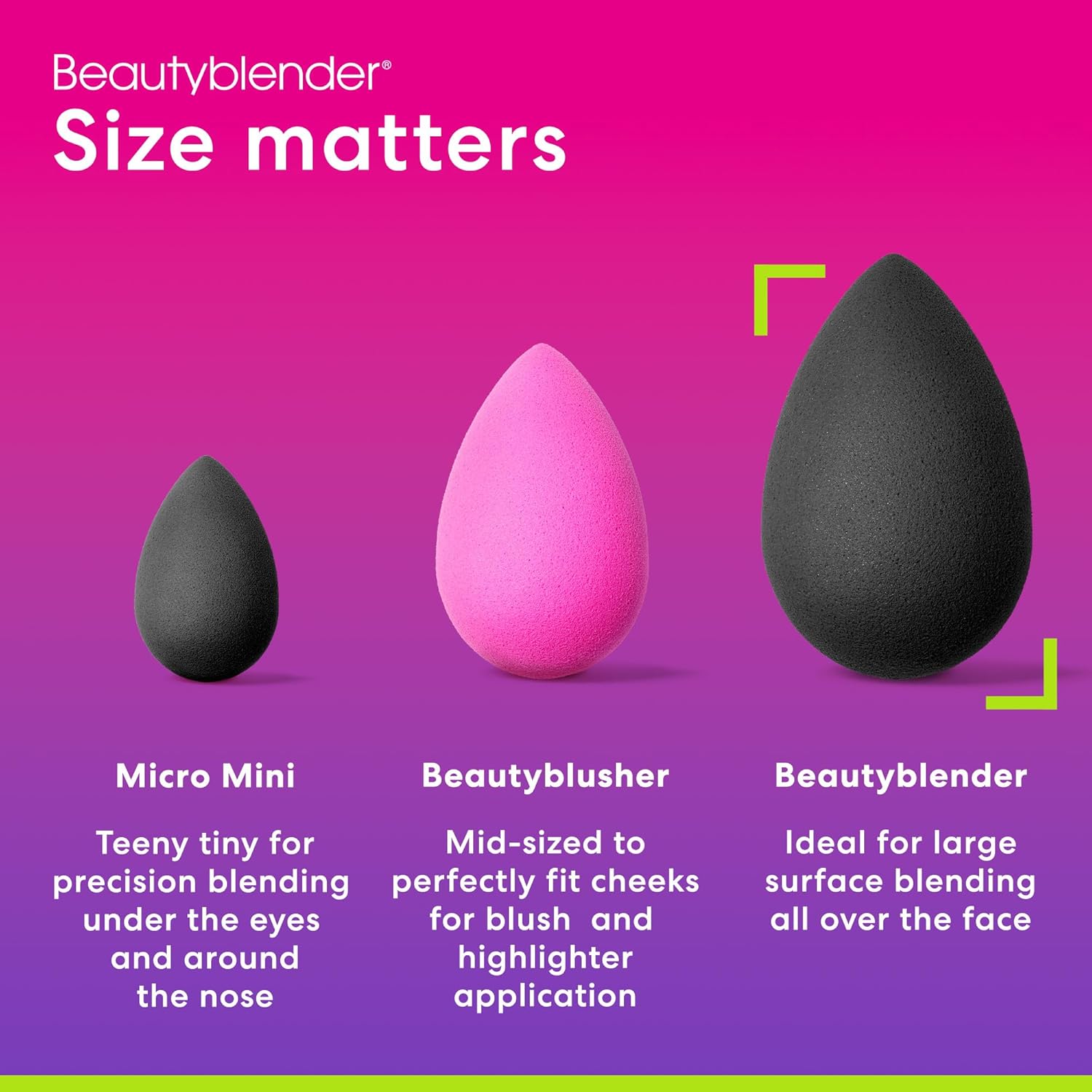 Beautyblender® | Pro Blender Makeup Sponge | Blend Liquid Foundations, Powders and Creams | Streak Free Application | Vegan, Cruelty Free | Made in USA - Image 6