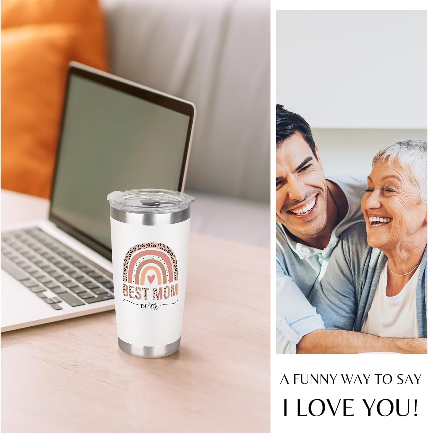 Gifts for Mom from Daughter Son - Birthday, Valentines, Mothers Day Mom Gifts for Wife, Her - Mother's Day Gift Ideas for Mama, Mother - Gift for New Moms, Mothers - 20 Oz Tumbler - Image 5