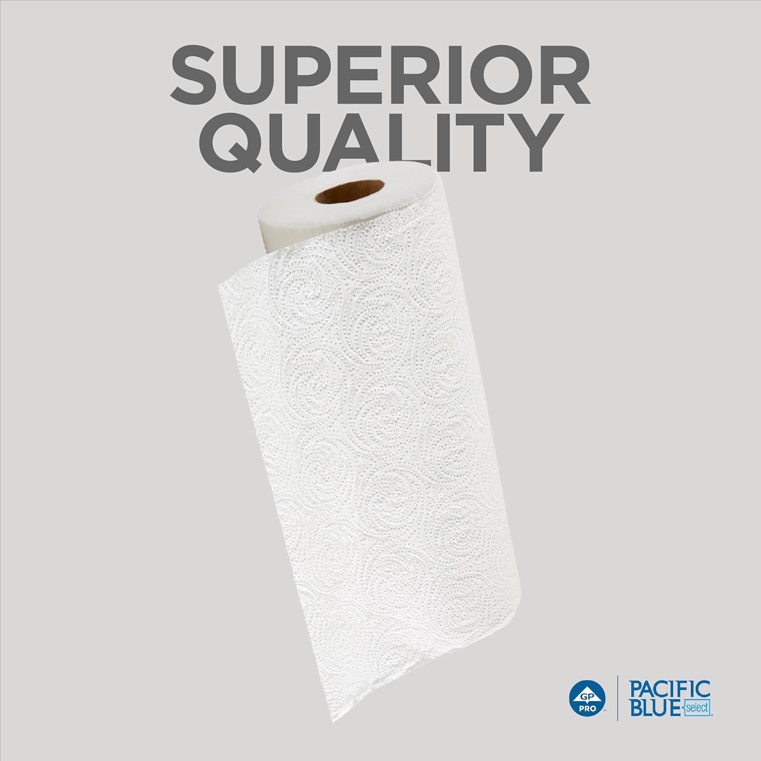 Georgia-Pacific Pacific Blue Select 2-Ply Perforated Roll Paper Towel, White, 85 Sheets Per Roll, 30 Rolls Per Case, 27385 - Image 6