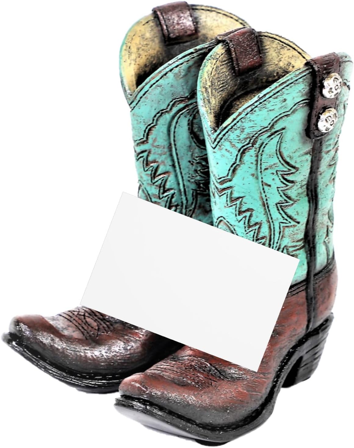Cell Phone Stand in rustic western style cowboy boots design - phone or other electronic device holder, dock, stand (Great stocking stuffer Idea) - Image 5