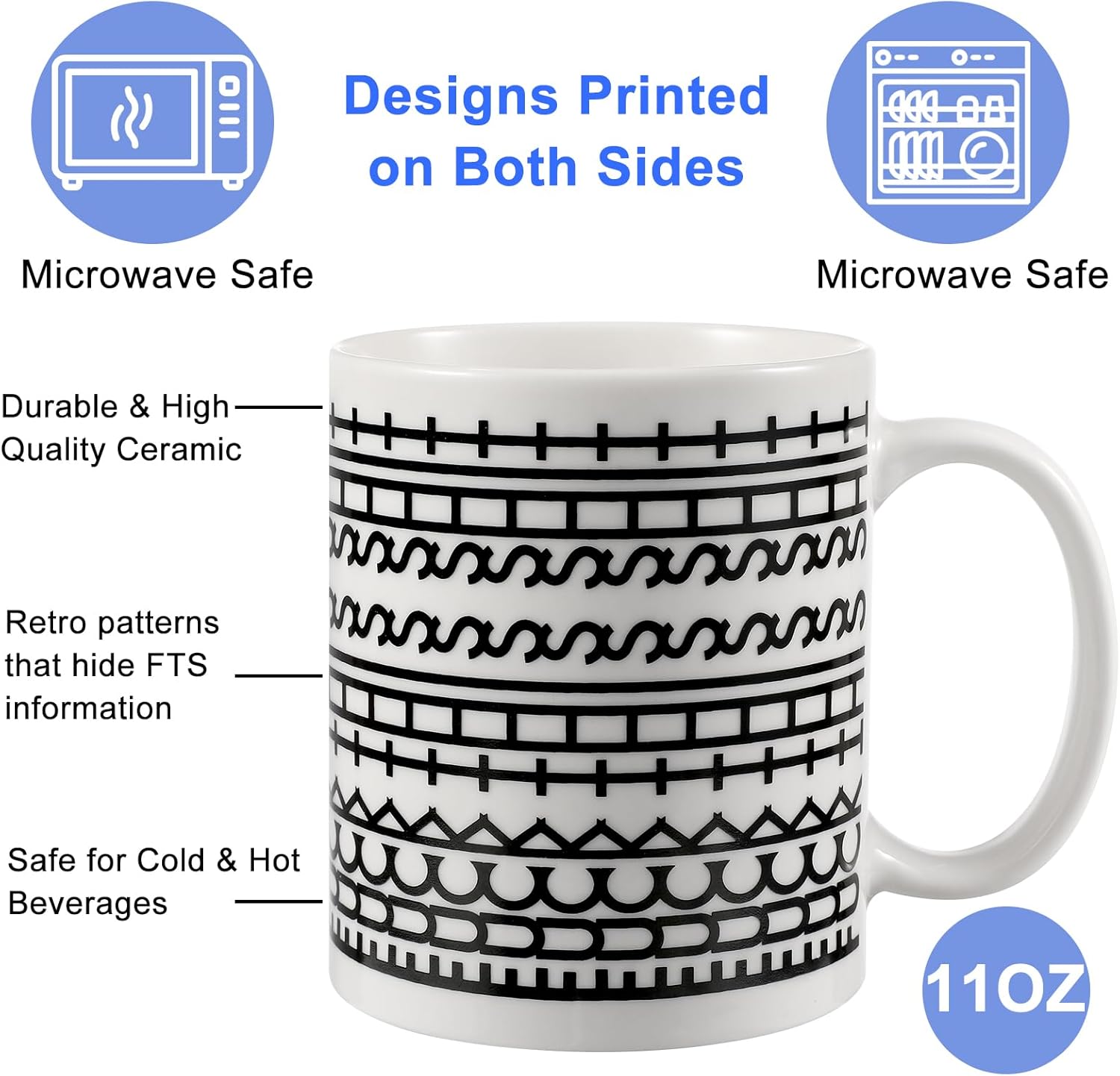 Birthday Gifts for Women,Funny Gag Gifts for Men, Hidden Message Ceramic Coffee Mug, White Elephant Gifts, Unique Office Prank Gag Gifts for Coworkers Coffee Lover - Image 2
