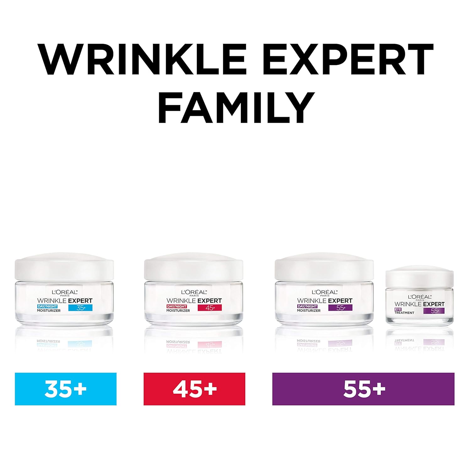 L'Oreal Paris Wrinkle Expert 55+ Anti-Aging Face Moisturizer with Calcium, Non-Greasy, Suitable for Sensitive Skin 1.7 fl. oz - Image 7