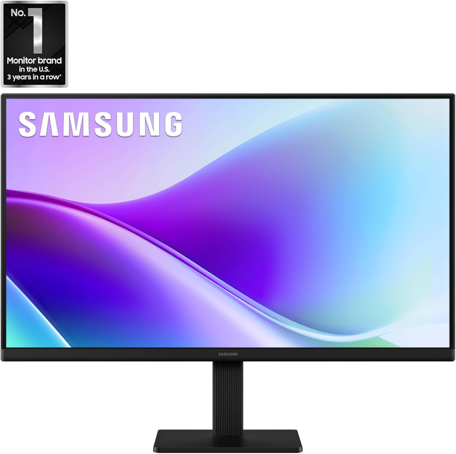 Samsung 24" S3 (S32GF) FHD High Resolution 120Hz Monitor with IPS Panel, Flicker Free, Eye Saver Mode, LS24F320GANXZA, 2025 - Image 2