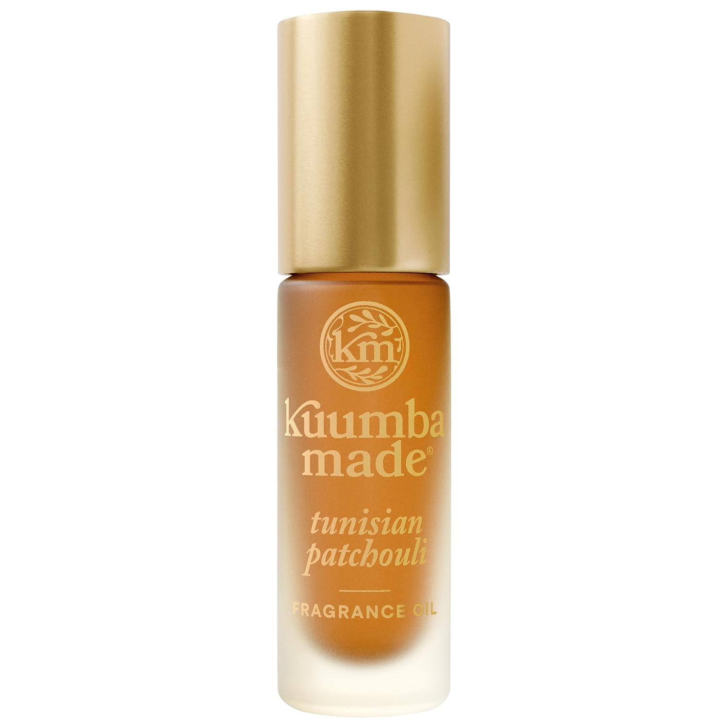 Kuumba Made Tunisian Patchouli Fragrance Oil, Long-Lasting Scented Oil Perfume Roller, Vegan, Alcohol-Free, 0.15 Fl Oz