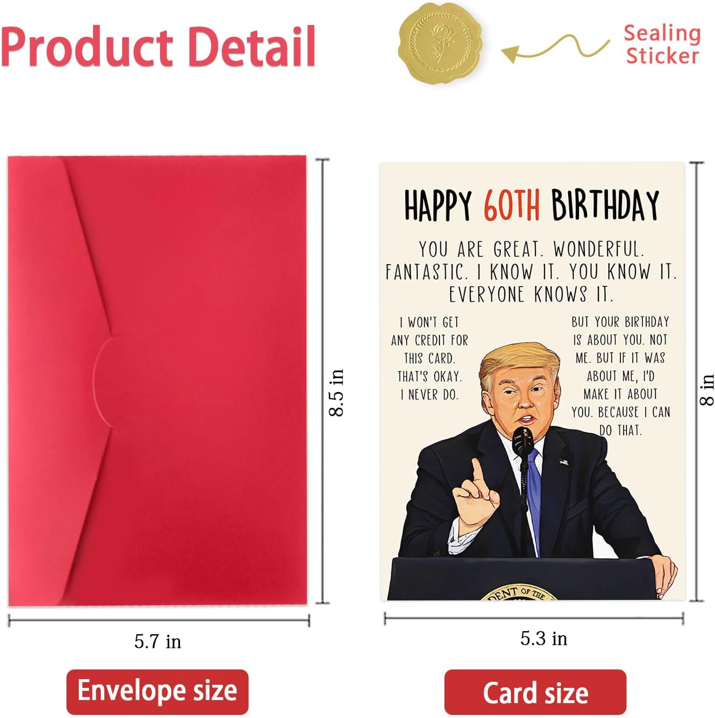 Funny 60th Birthday Card, Naughty 60th Birthday Gifts Cards for Men Women, Great 60 Year Old Birthday Gifts for Him Her, Unique 60th Bday Decorations Ideas - Image 3