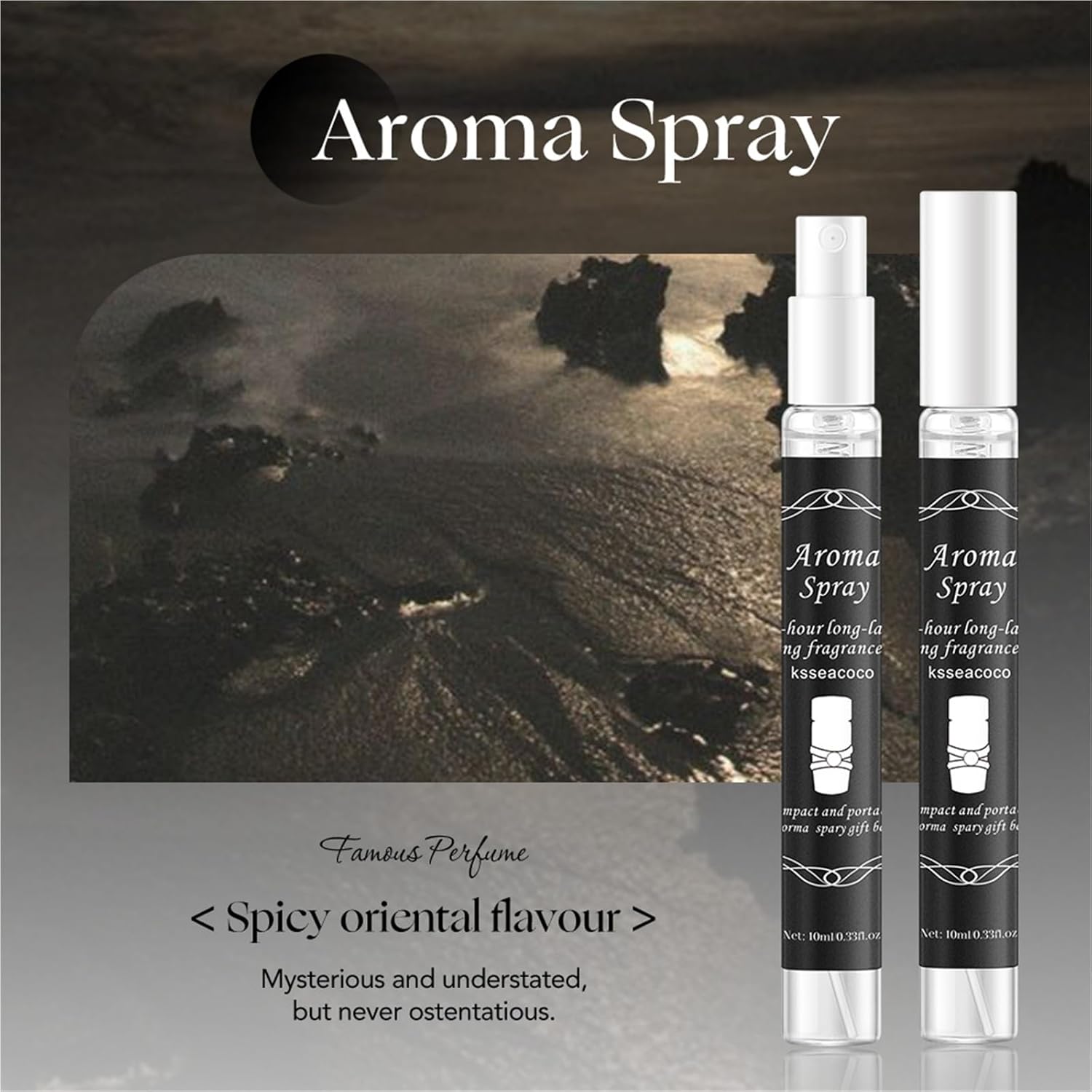 Fragrance Spray Series 5-piece mini gift set, long-lasting fragrance, multiple scents, convenient for carrying during travel and gatherings for women - Image 7