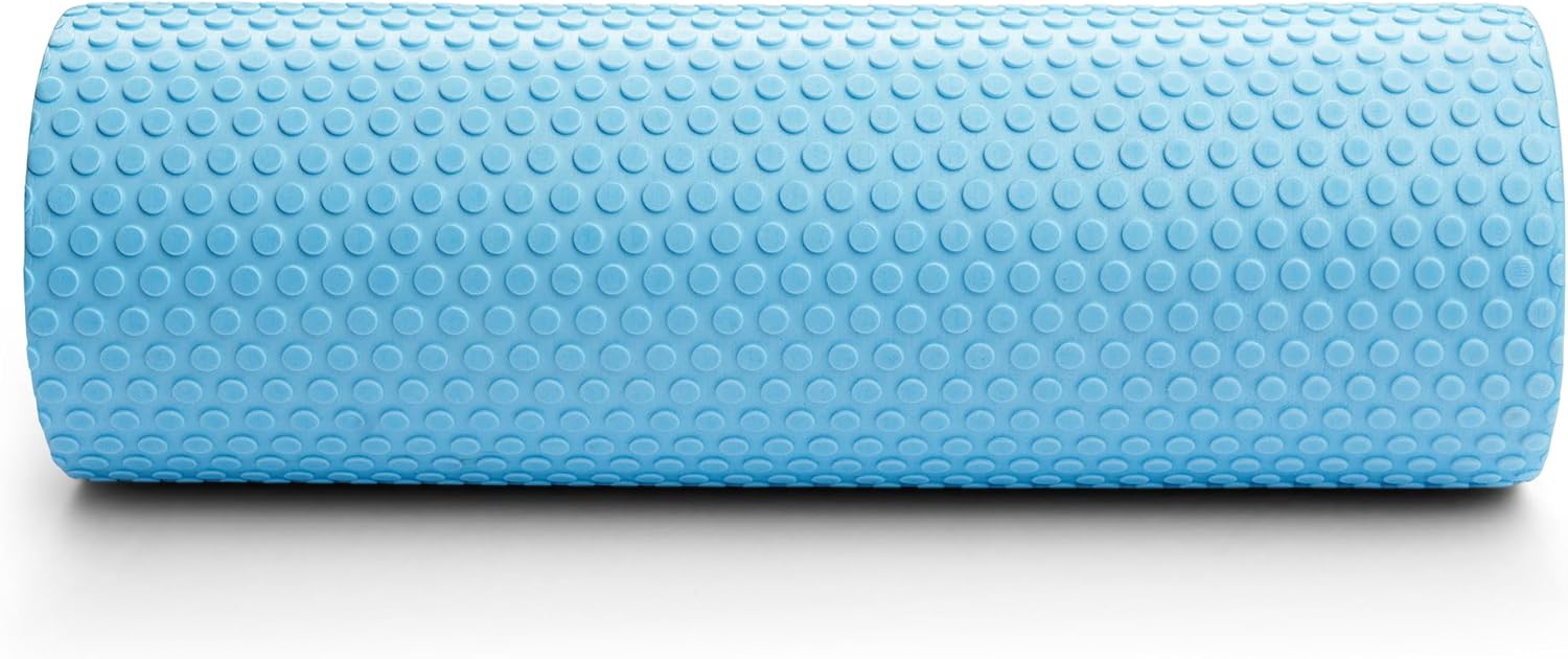 11.8 Inch Medium Density Foam Massage Roller - Light Blue Trigger Point Massage Roller for Deep Tissue Excercise, Massage and Recovery by GolgiStim - Image 6