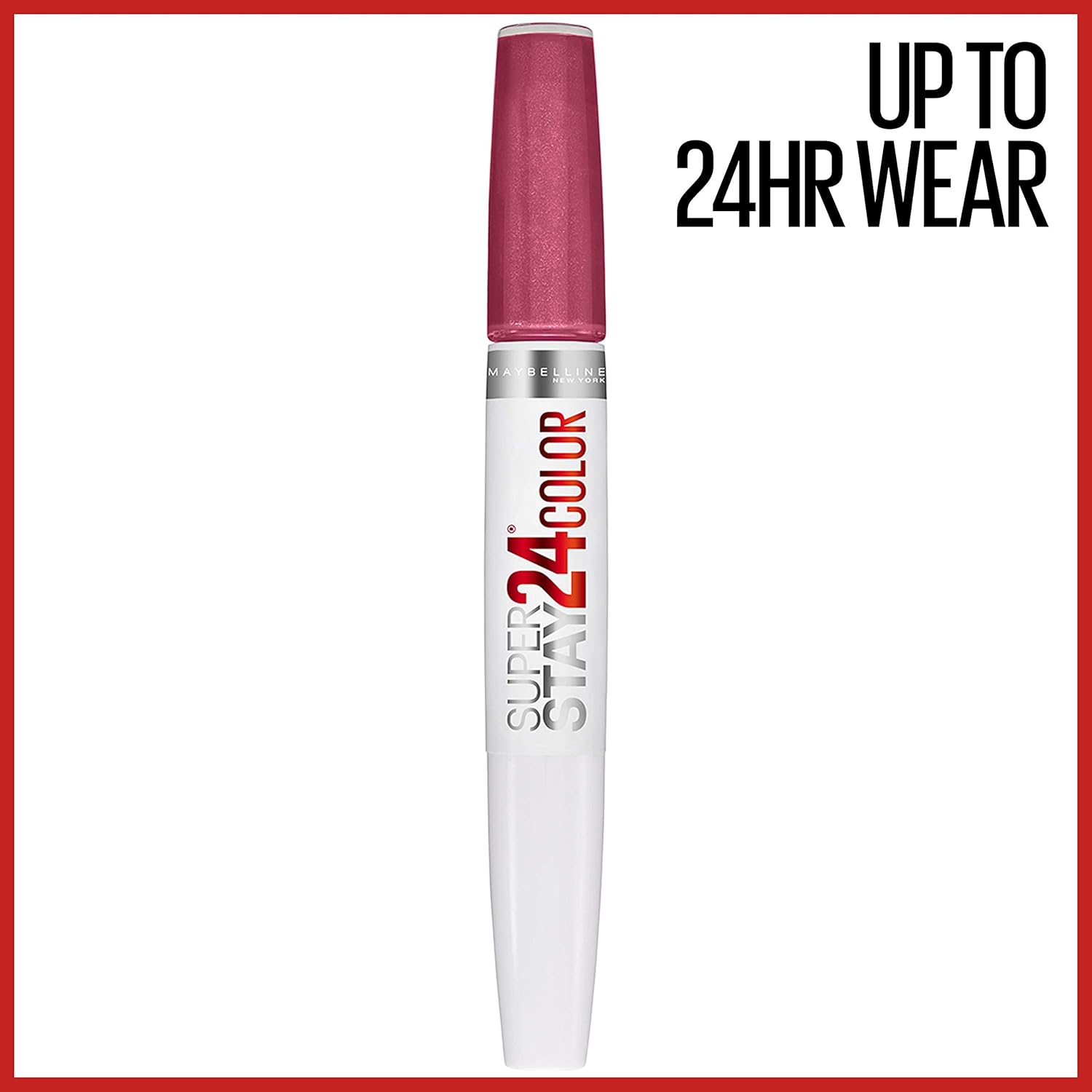 Maybelline New York SuperStay 24, 2-Step Liquid Lipstick K0868200 090 TIMELESS ROSE 0.78 Ounce (Pack of 1) - Image 2