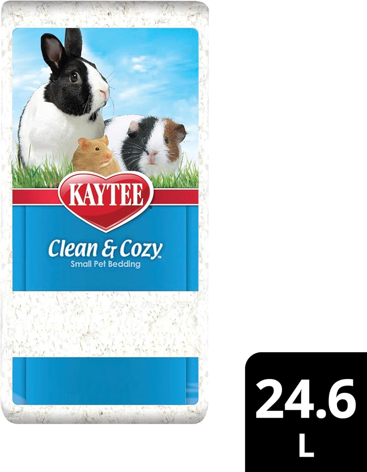 Kaytee Clean & Cozy White Paper Bedding, Made for Small Animals, 24.6 Liters - Image 9