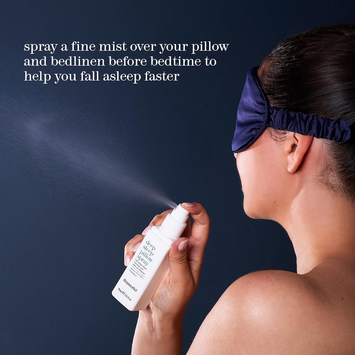 This Works Deep Sleep Pillow Spray with Lavender, Vetivert & Chamomile – Natural Aromatherapy Sleep Mist for Bedtime Relaxation, 75ml / 2.5 fl oz - Image 5