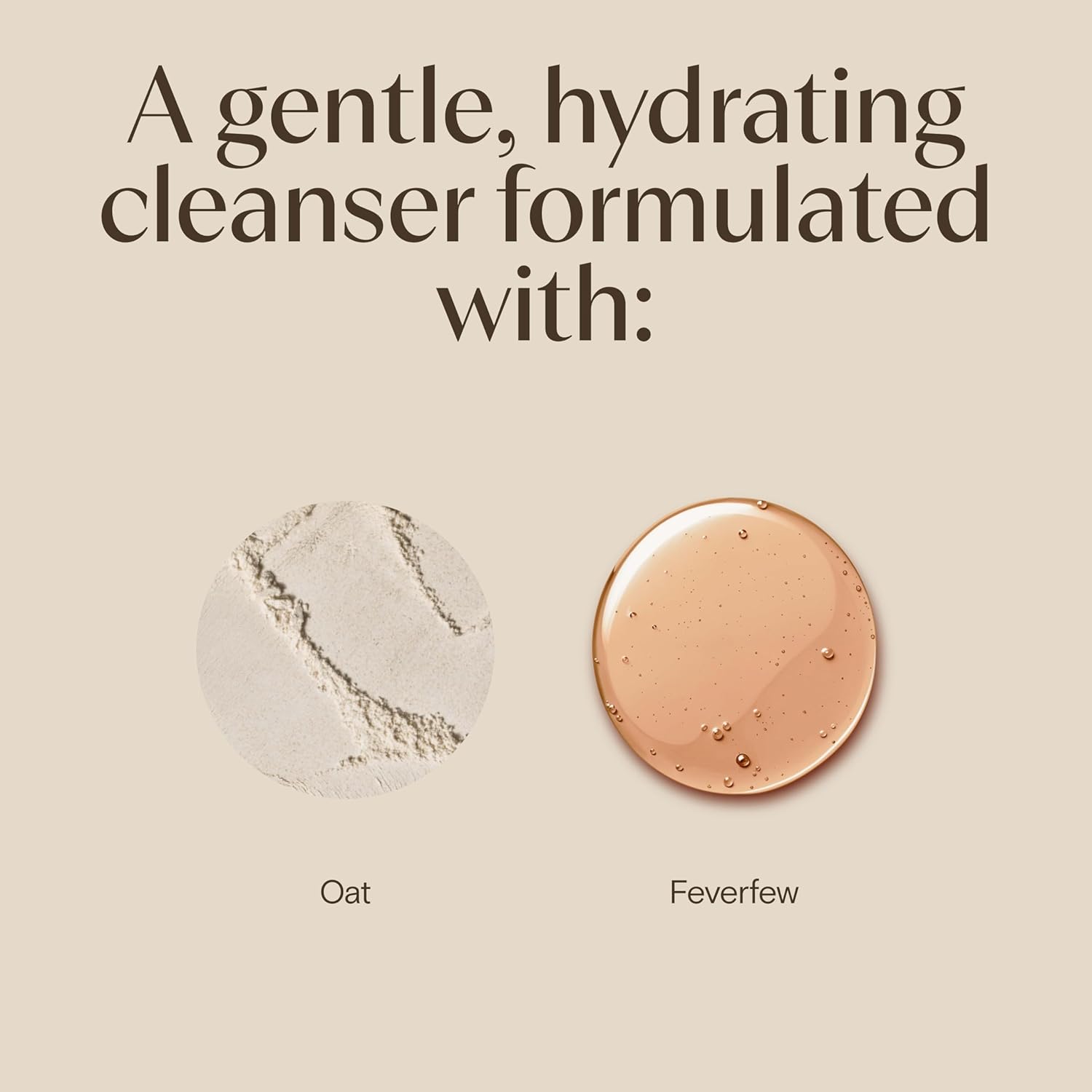 Aveeno Calm + Restore Nourishing Oat Cleanser, Daily Hydrating Facial Cleanser & Face Wash for Sensitive Skin, Non-Foaming, Hypoallergenic, Non-Comedogenic, Fragrance-Free, with Feverfew, 7.8 fl oz - Image 5