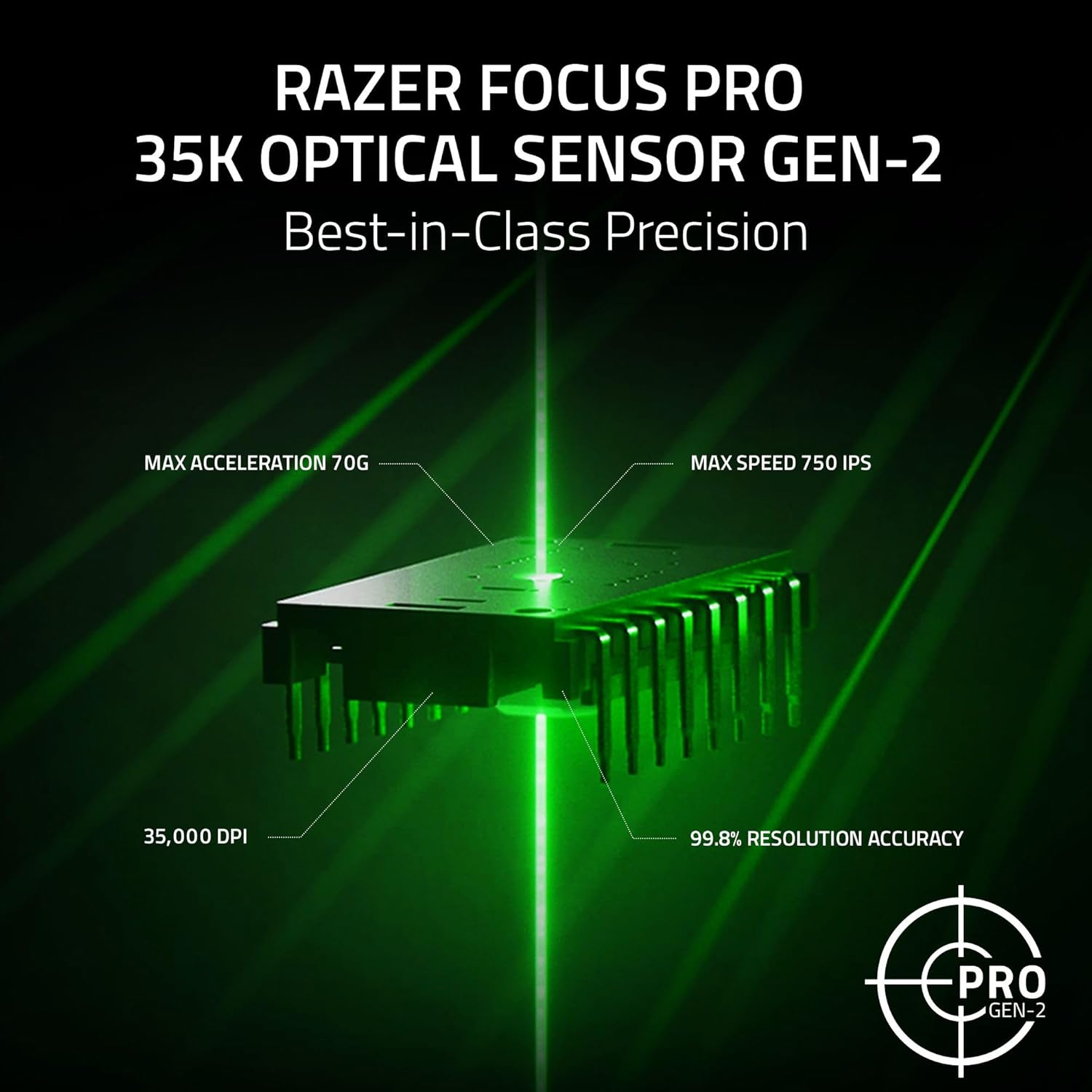 Razer Basilisk V3 35K Wired Ergonomic Gaming Mouse : HyperScroll Tilt Wheel - 35K DPI Optical Sensor Gen 2-13 Customizable Controls - Chroma RGB - Optical Switches Gen 3 - Speedflex Cable - Image 3