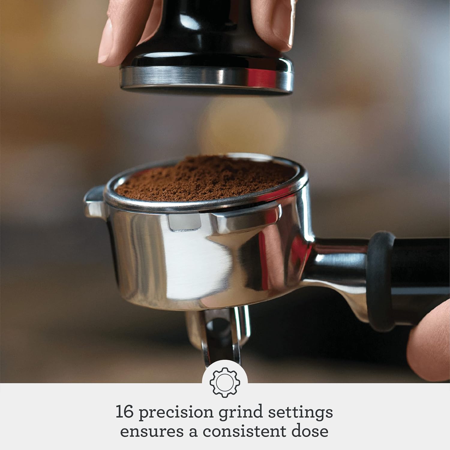 Breville Barista Express Espresso Machine BES870XL, Brushed Stainless Steel - Image 4