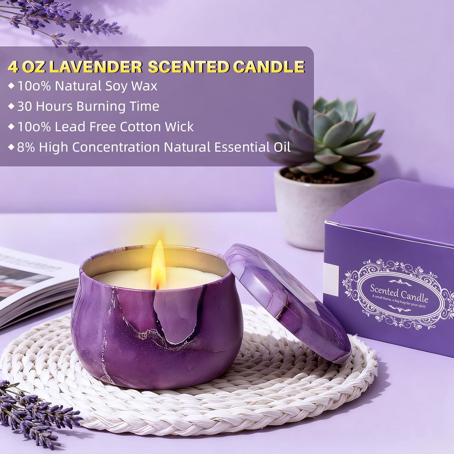 Birthday Gift for Women, Luxury Self Care Spa Gift Basket with Blanket for Mom, Wife, Sister, Friend, Girlfriend, Grandmother, Get Well Soon & Christmas gift for Her - Image 6