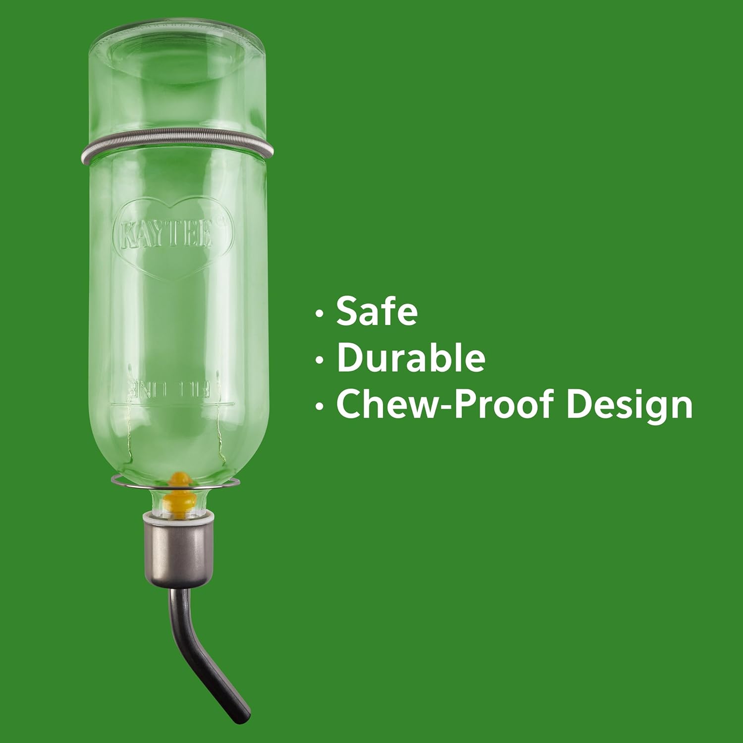 Kaytee Chew-Proof Water Bottle for Pet Ferrets and Rabbits, 26 oz - Image 4