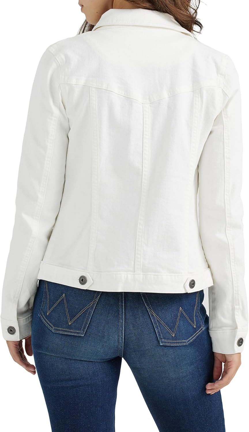 Wrangler Authentics womens Stretch Denim Jacket - Image 2