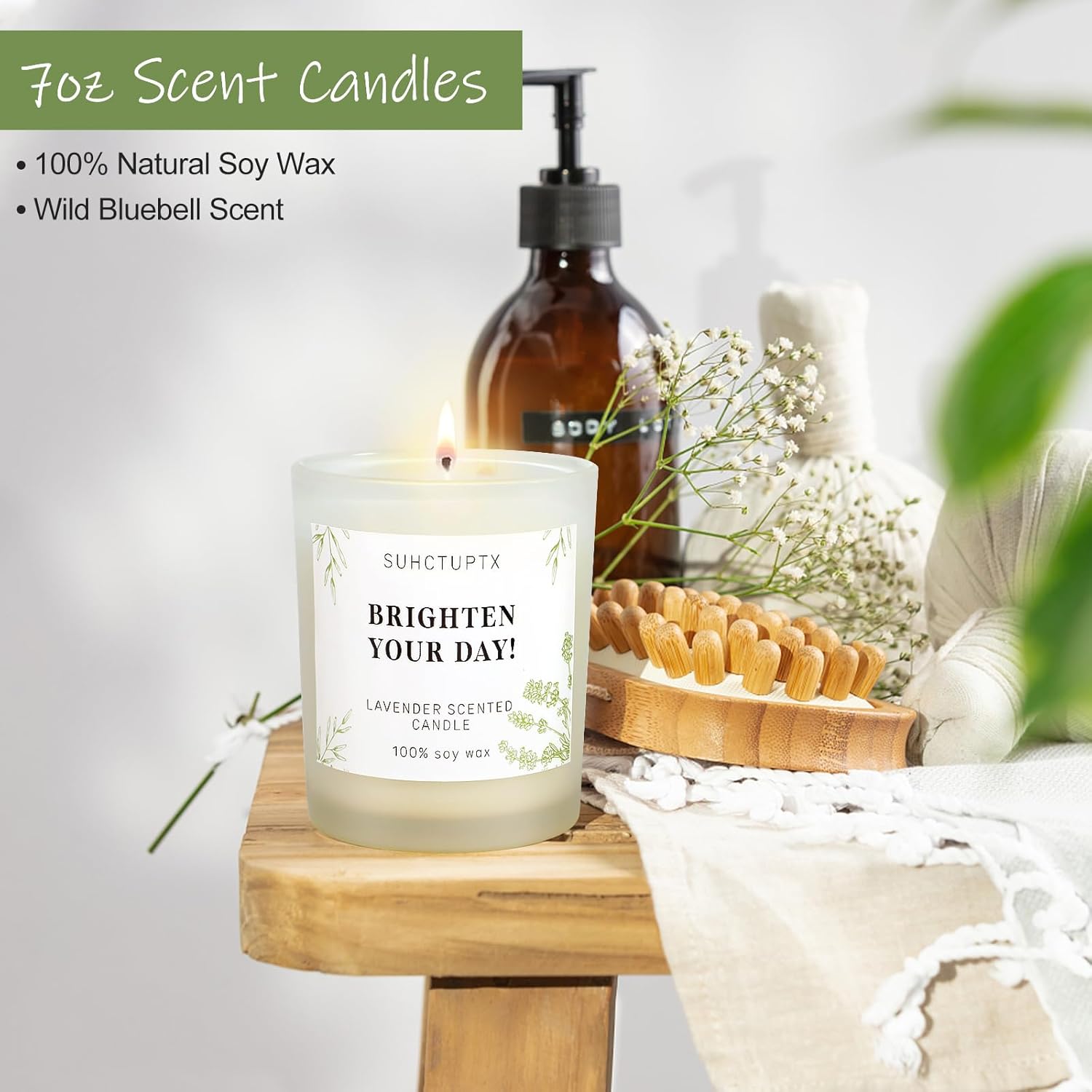 Birthday Gifts for Women Self Care Gifts Get Well Soon Gifts, Relaxing Spa Gifts Basket Care Package w/Luxury Flannel Blanket 40 oz Tumbler, for Her Wife Mom Friends Sister - Image 5