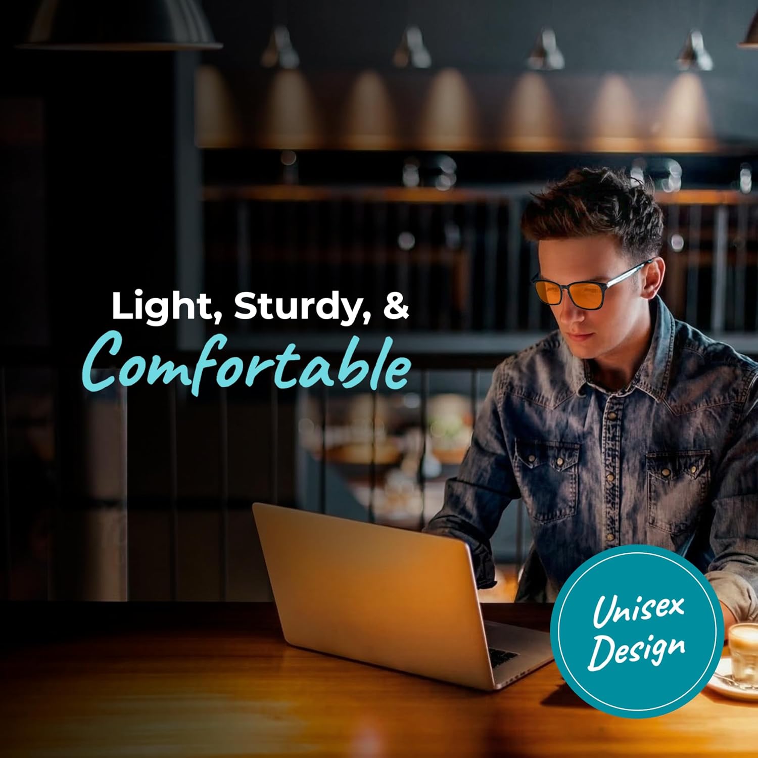 Blue Light Blocking & Light Sensitivity Glasses - 8 Lens Types for Comfort, Relaxation, Sleep & Relief - 50+ Styles - Image 5