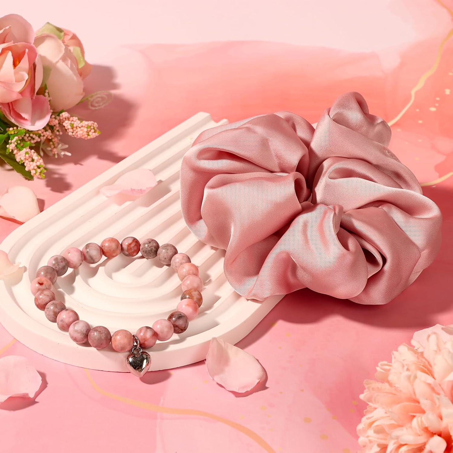 Birthday Gifts for Women Friendship, Pink Relaxing Spa Gifts Basket Set for Women, Self Care Gifts Unique Happy Birthday Gift Idea for Mom Her Best Friends Sister Wife Girlfriend Coworker Teacher - Image 6