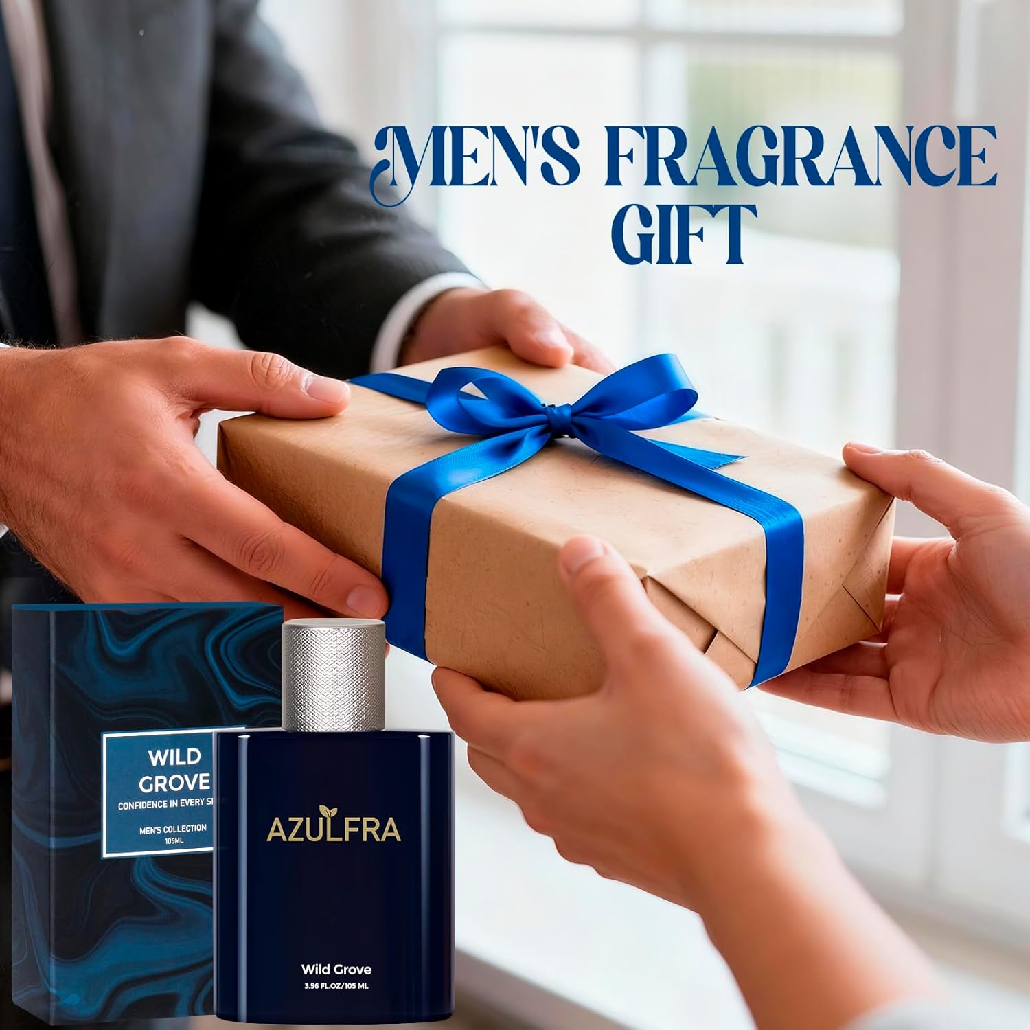 Azulfra Deodorizing Body Spray for Men 3.56 Fl.Oz, Notes of Lemon Lavender and Vanilla, Long lasting Men's Fragrance Mist - Image 6