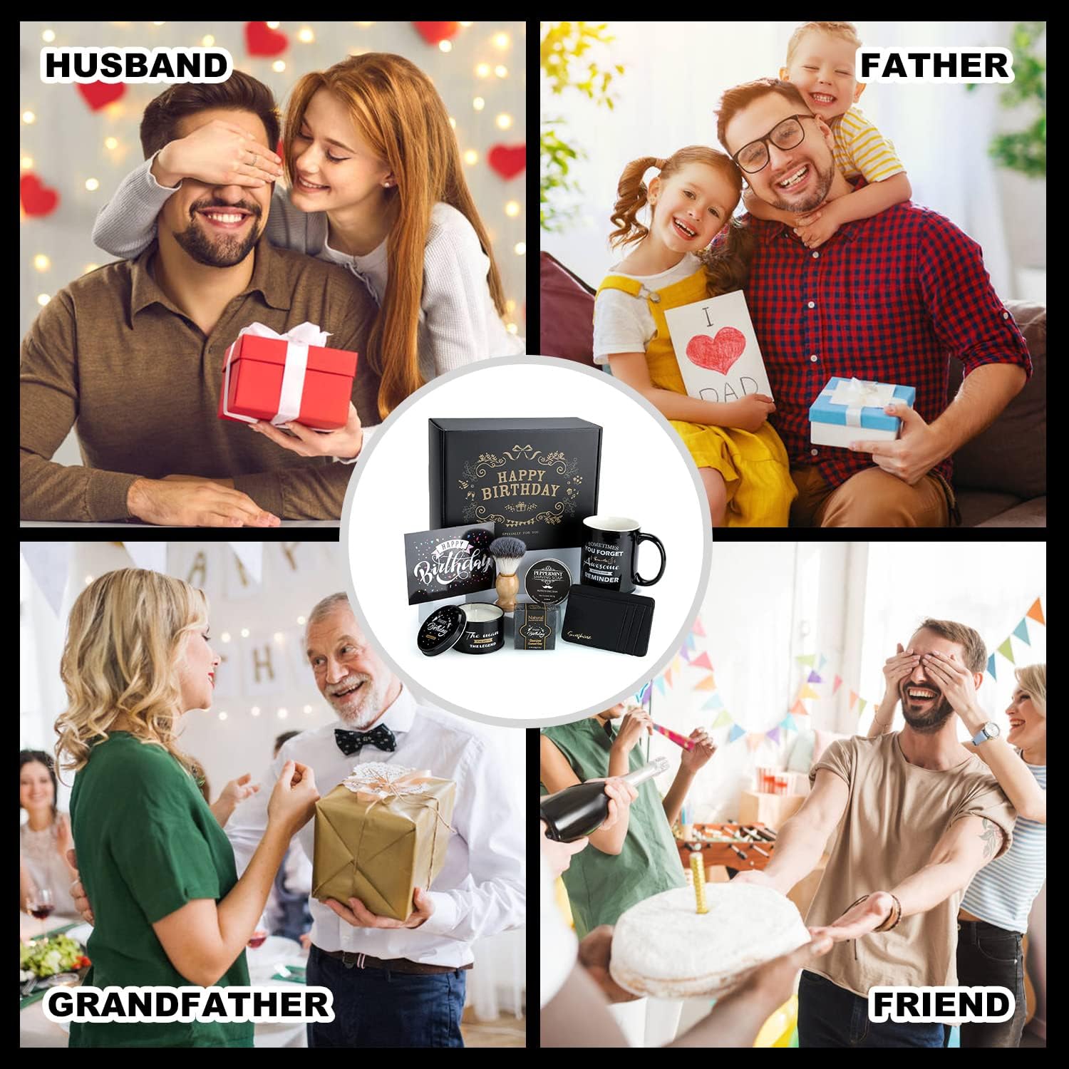 Birthday Gifts for Men Who Have Everything, Mens Birthday Gift Ideas, Unique Personalized Birthday Gifts Box for Dad Boyfriend Husband Brother Coworker, Thank You Gifts Presents Baskets for Him - Image 8