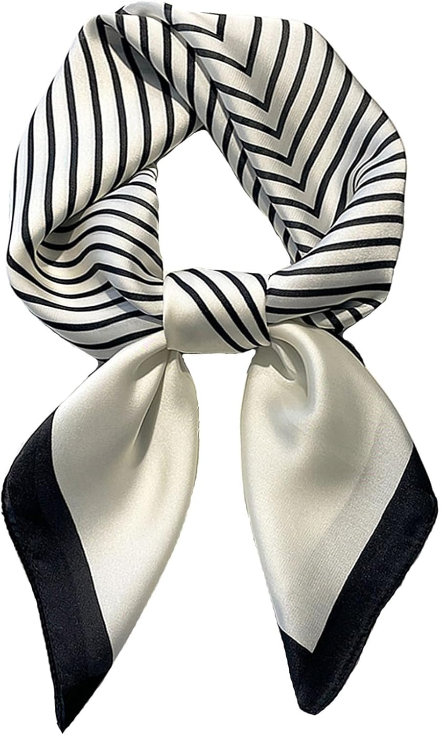 Saiusloa Neck Scarf For Womens Silky Head Scarves Hair Bandanas Square Scarf Fashion Accessories lightweight