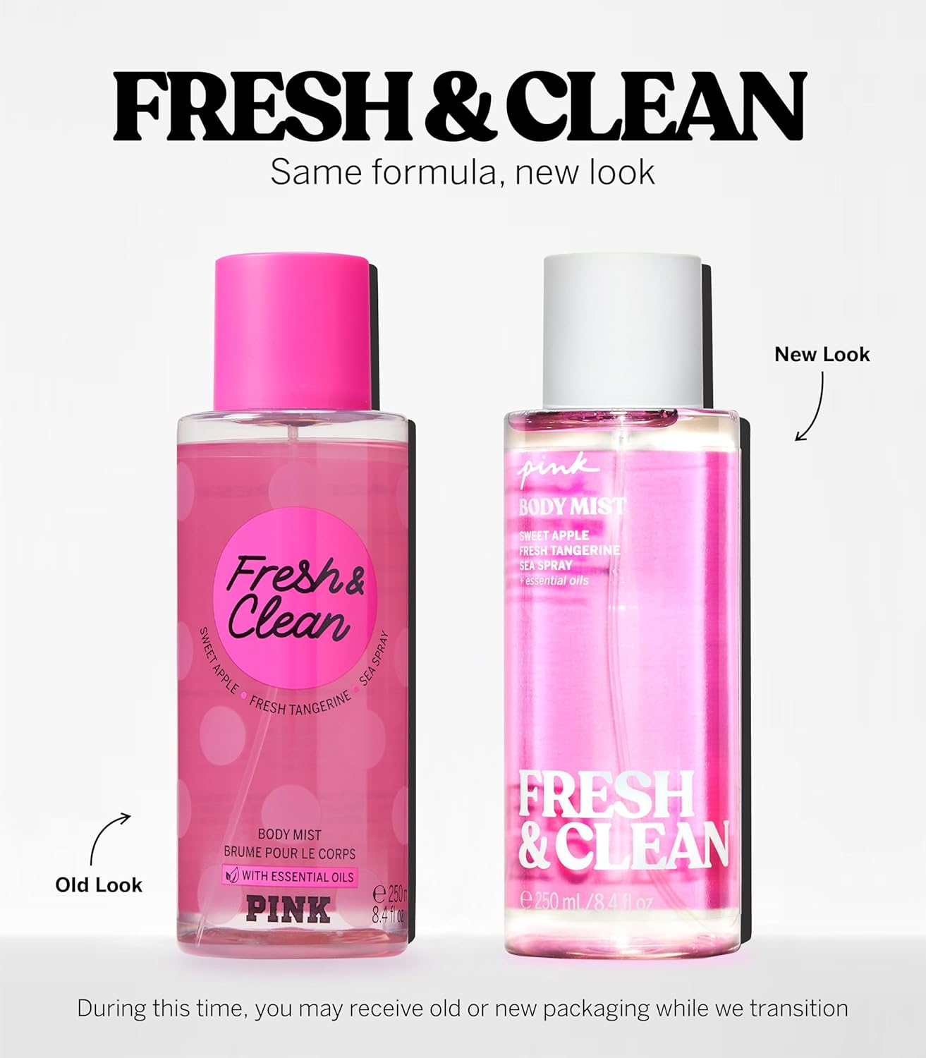 Victoria's Secret Body Fragrance Mist, Pink Fresh & Clean - 8.4 fl oz - Image 4