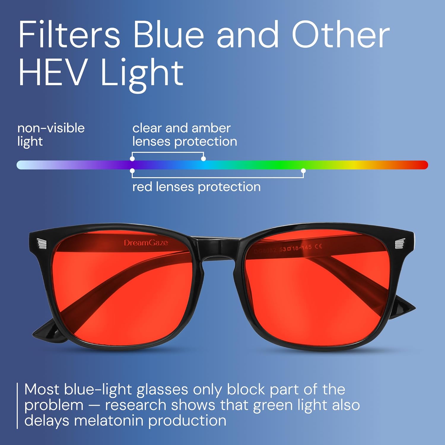 livho Gaming Blue Light Blocking Glasses for Better Sleep, Premium Night Driving, Computer Blockers for Man & Woman - Image 4