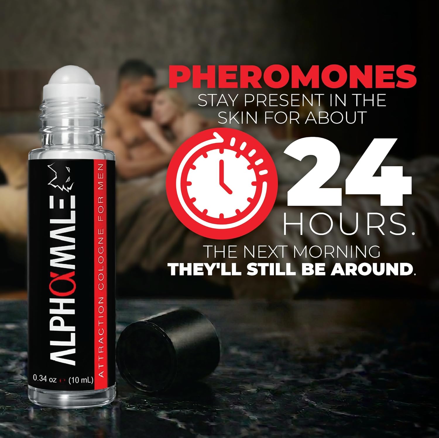 AlphaMale Pheromone Infused Cologne for Men to Attract Women - Masculine Allure in a Roll-on Bottle - 10ml - Image 5