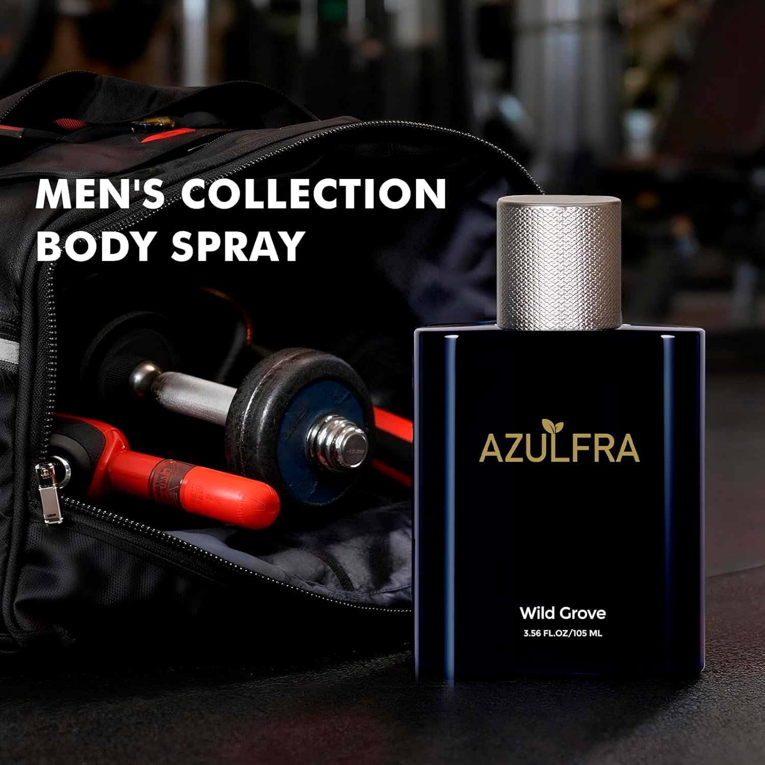 Azulfra Deodorizing Body Spray for Men 3.56 Fl.Oz, Notes of Lemon Lavender and Vanilla, Long lasting Men's Fragrance Mist - Image 5
