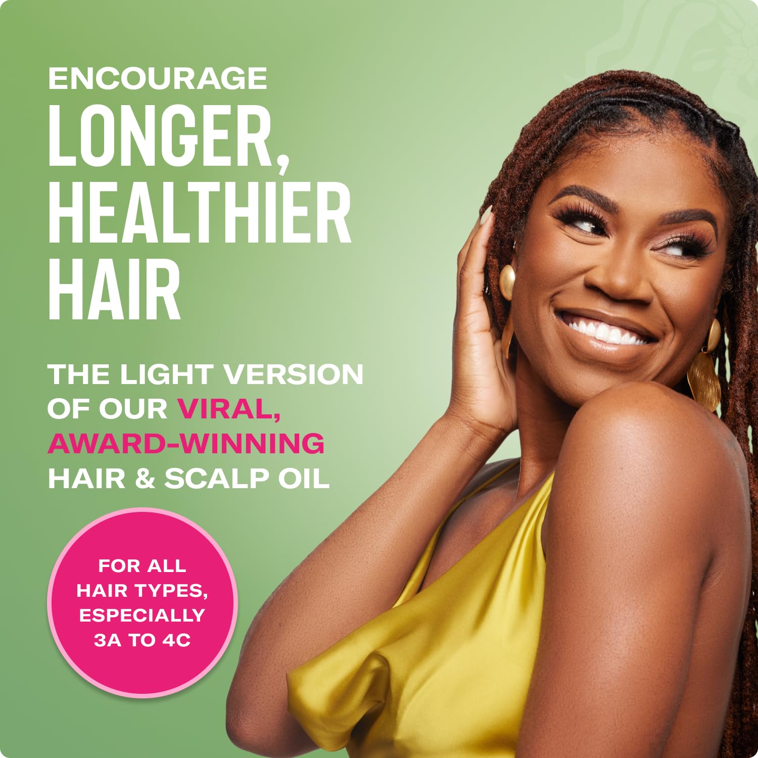 Mielle Organics Rosemary & Mint Light Hair Oil, Split Ends & Dry Scalp Treatment - Infused with Biotin & Essential Oils for Strengthening, Soothing, Moisturizing & Encouraging Longer Hair (2 Oz) - Image 2
