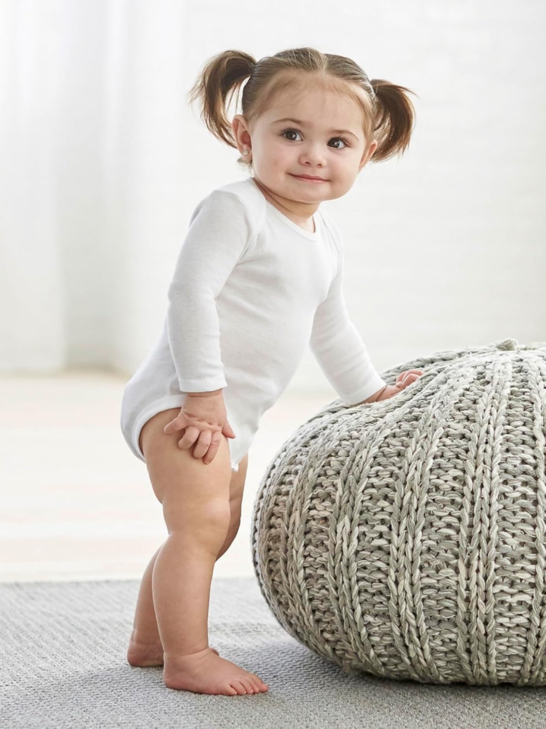 Gerber Baby 3-pack Or 6-pack Long-sleeve Onesies Bodysuit - Image 2