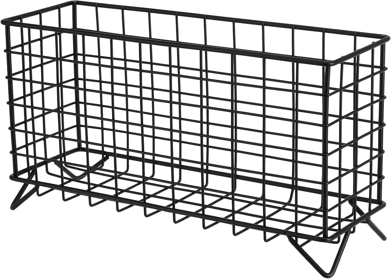 Rabbit Hay Feeder with Iron Frame, Convenient Hay Holder for Small Animals, Sturdy Metal Feeder for Bunny and Guinea Pig Cage Accessory