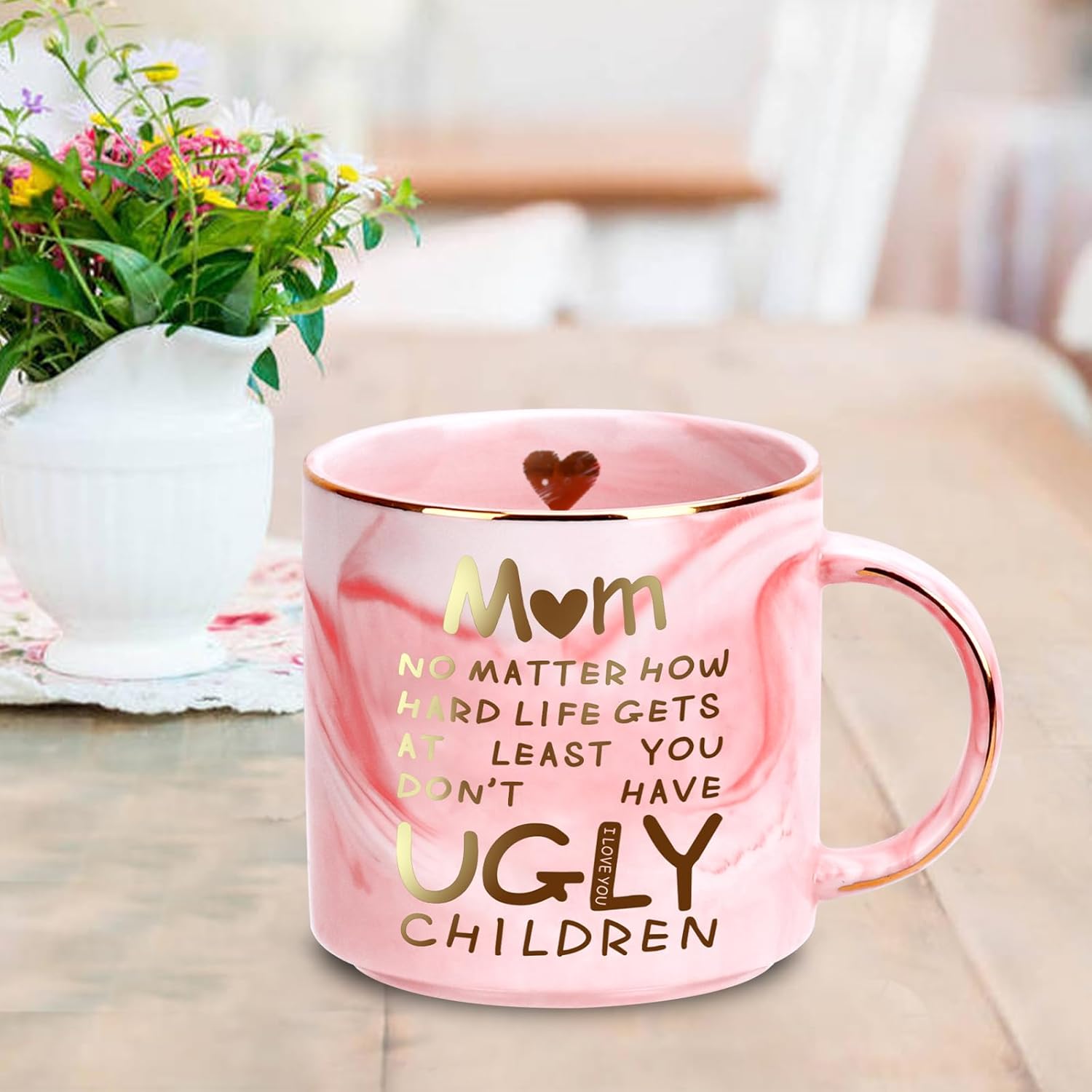 Mothers Day Gifts: 12oz Coffee Mug for Mom from Daughter Son Unique Birthday Present for Mama Wife from Husband Funny Retirement Anniversary Xmas Mother's Day Valentines Gifts for Mom Stepmother Women - Image 2