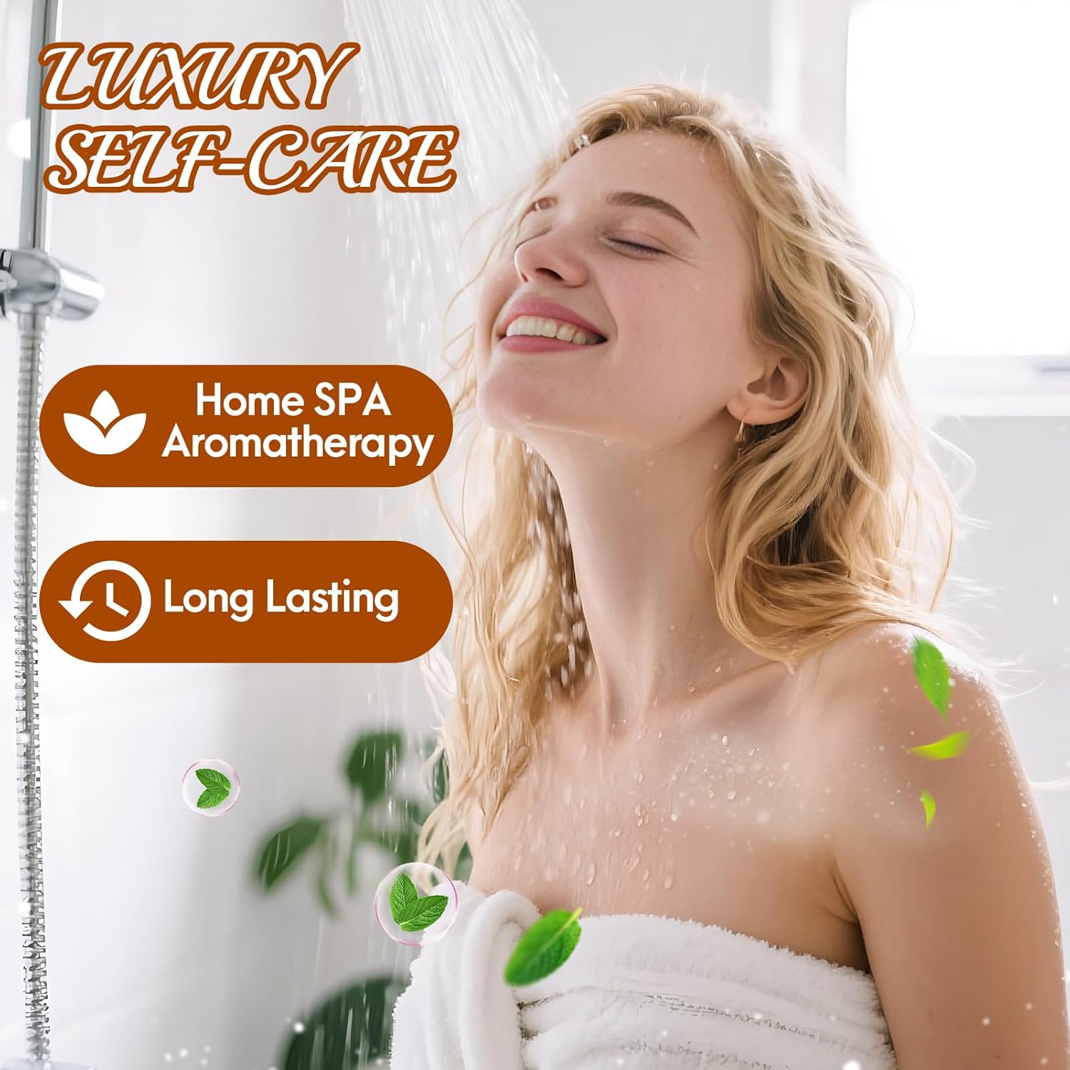 Mothers Day Gifts for Mom Wife Aunt: 6 Pack Shower Steamers Aromatherapy, Spa with Essential Oils Relaxation, Birthday Gift for Women Teens Girls Friend Girlfriend Grandma Sister Daughter - Image 4