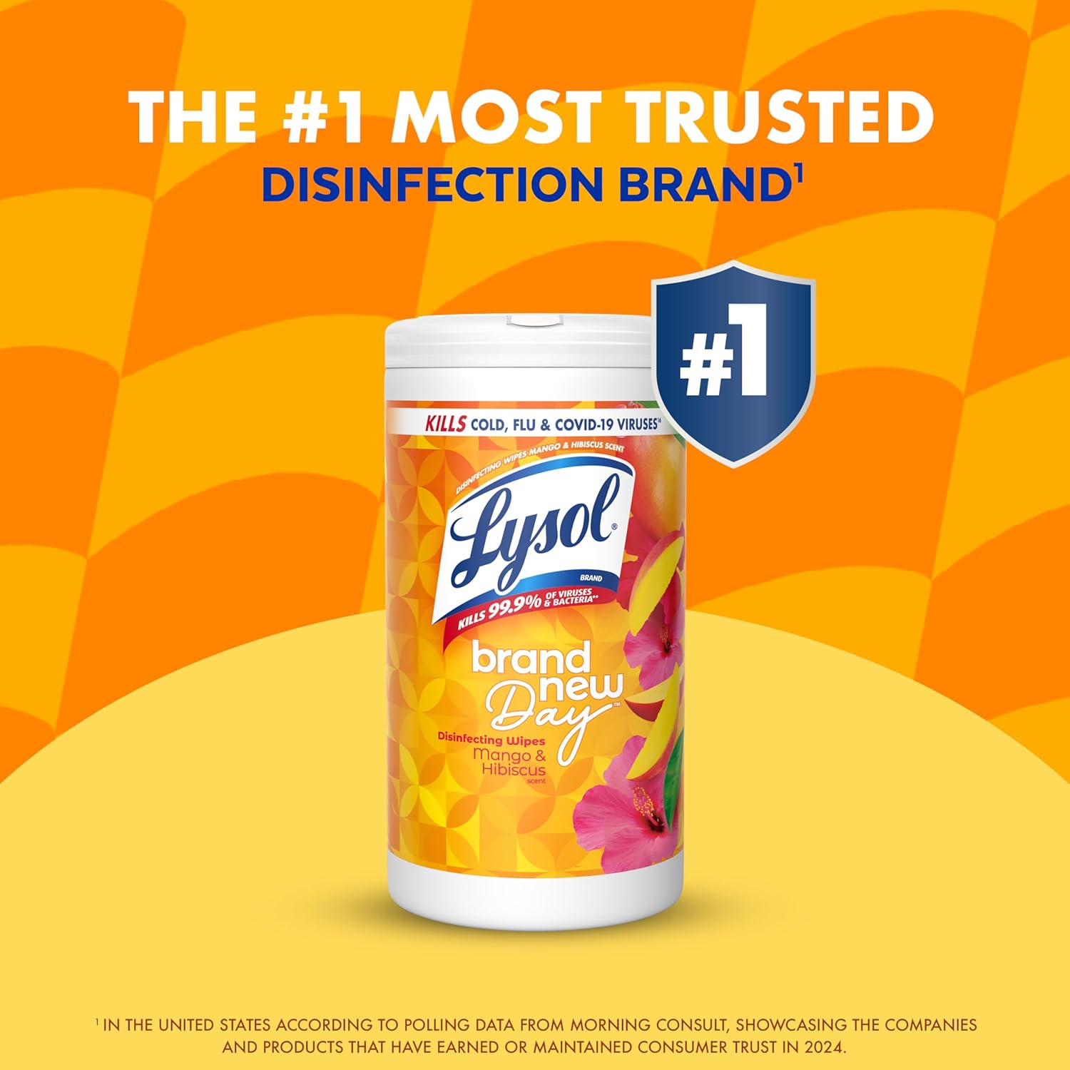 Lysol Disinfecting Wipes Bundle, Home Apartment Dorm Room Essentials and Cleaning Supplies, All Purpose Cleaner, Multi-surface Cleaning & Sanitizing Wipes, Lavender & Mango Scents, 80 Count (4pk) - Image 7