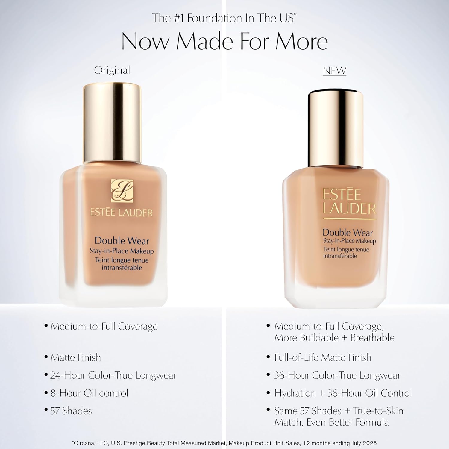 Estée Lauder Double Wear Stay-in-Place Foundation Makeup | Long-Wear Matte Foundation, 1 Fl Oz - Image 5