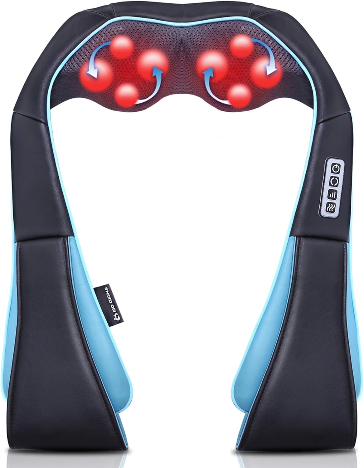 Mo Cuishle Shiatsu Neck Massager for Pain Relief – Deep Kneading Back Shoulder Massage with Heat – Ideal for Valentine’s Day, Christmas, Mother's Day, Father's Day, Gifts for Men Women Mom Dad Her Him