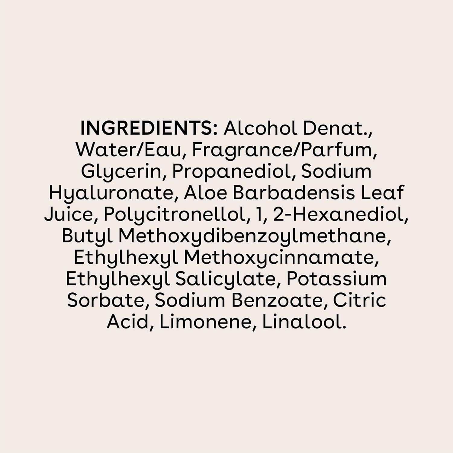 eos Cashmere Body Mist, Strawberry Dream, Body Spray for Women, Strawberry Perfume, Hair Mist, Moisturizing, Hyaluronic Acid, Glycerin, Vegan, Cruelty-free, 6 fl oz - Image 8