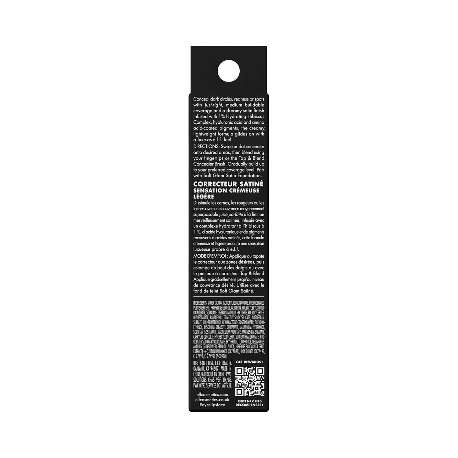 e.l.f. Soft Glam Satin Concealer, Medium Coverage For Blemishes & Under-Eye, Crease-Resistant, Long Lasting, Vegan & Cruelty-Free, 20 Light Cool - Image 11