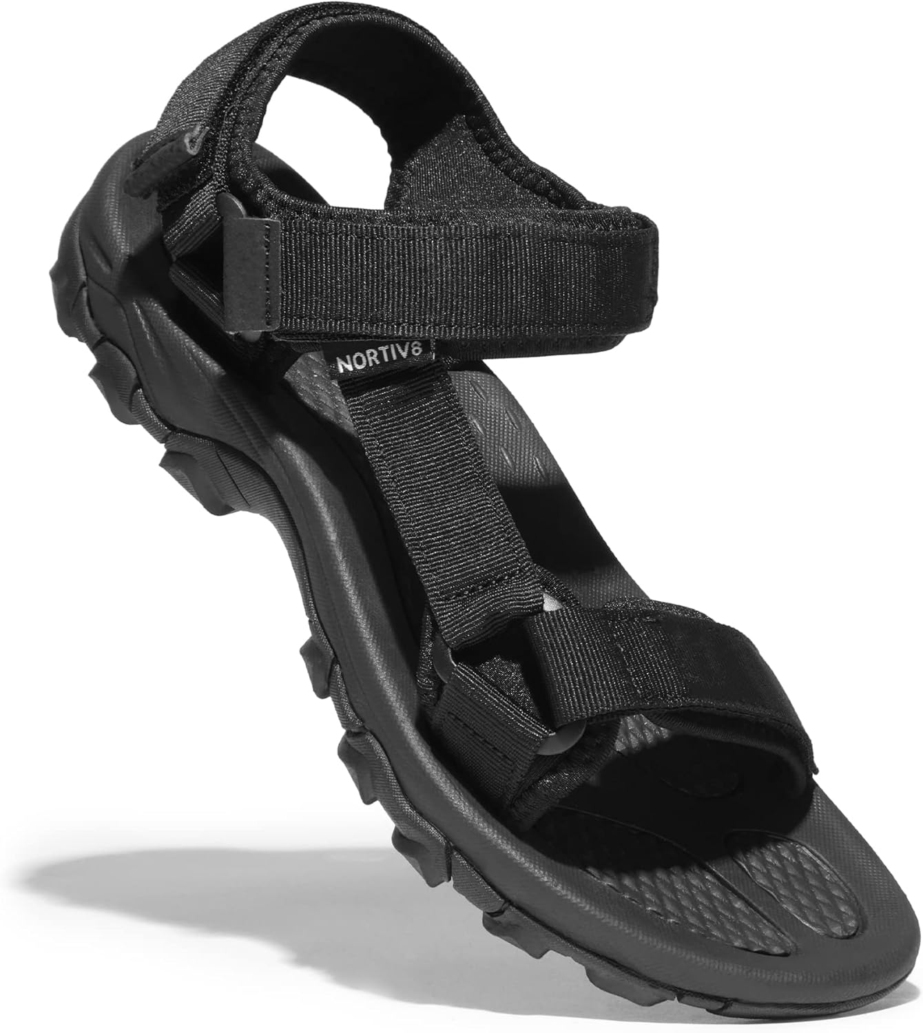 NORTIV 8 Men's Sandals Hiking Sports Lightweight Summer Water Arch Support River Open Toe Athletic Trail Outdoor Walking Sandals Longdo - Image 5