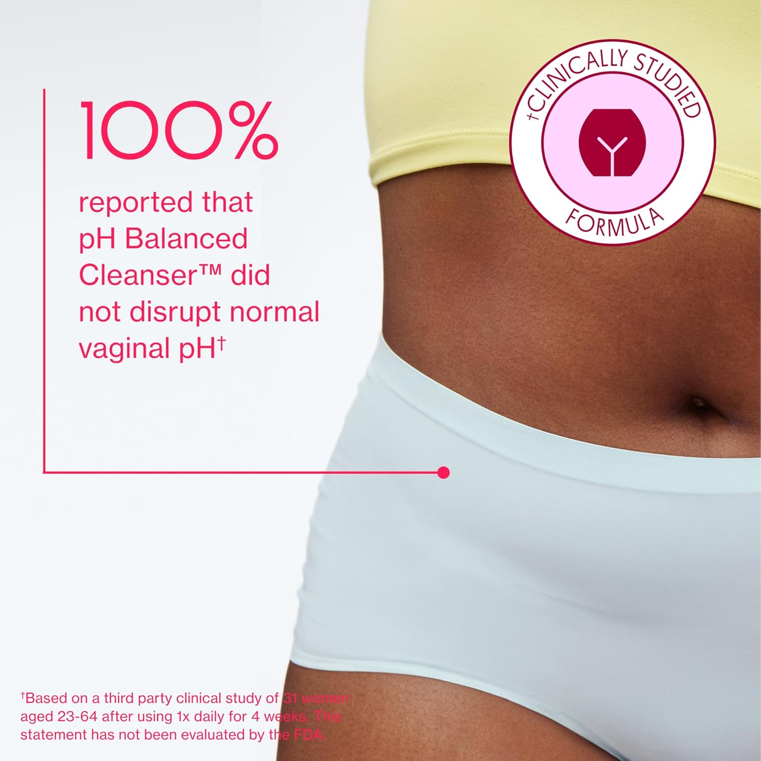 Love Wellness pH Balancing Cleanser | Feminine Vulva Wash for Intimate Health & Hygiene | Fragrance-Free, Non-Irritating & pH Matched | With Aloe Vera & Calendula for Sensitive Skin | 10 Fl Oz - Image 6