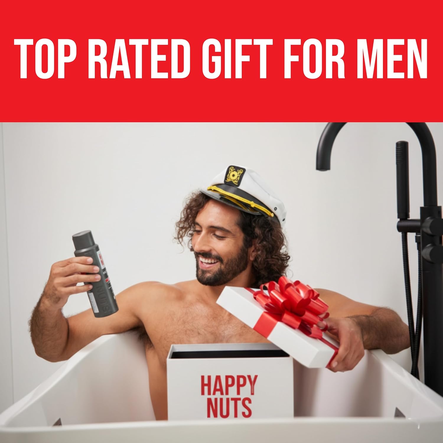 HAPPY NUTS Comfort Powder Deodorant For Men: Anti-Chafing, Sweat and Odor Control for Jock Itch, Aluminum-Free, Ultimate Gift for Men's Private Parts 4 oz (1 Pack), Original Scent - Image 3