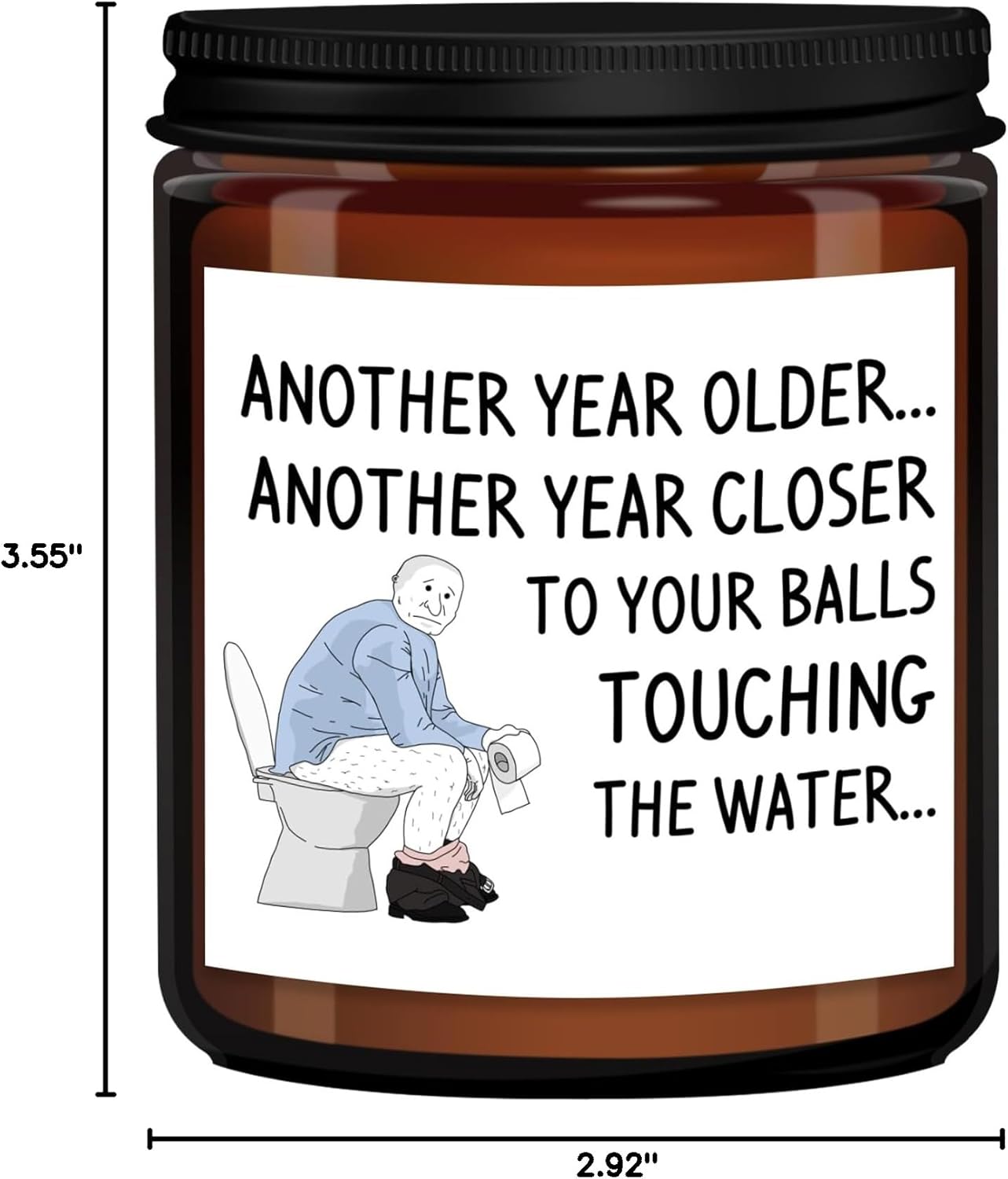 Birthday Gifts for Men Dad Boyfriend Him Husband Grandpa Brother Uncle Coworker Best Friend, Funny Present 65th 30th 75th 60th 40th 50th Birthday Gift Ideas, Happy Birthday Candles Unique Mens Gifts - Image 8