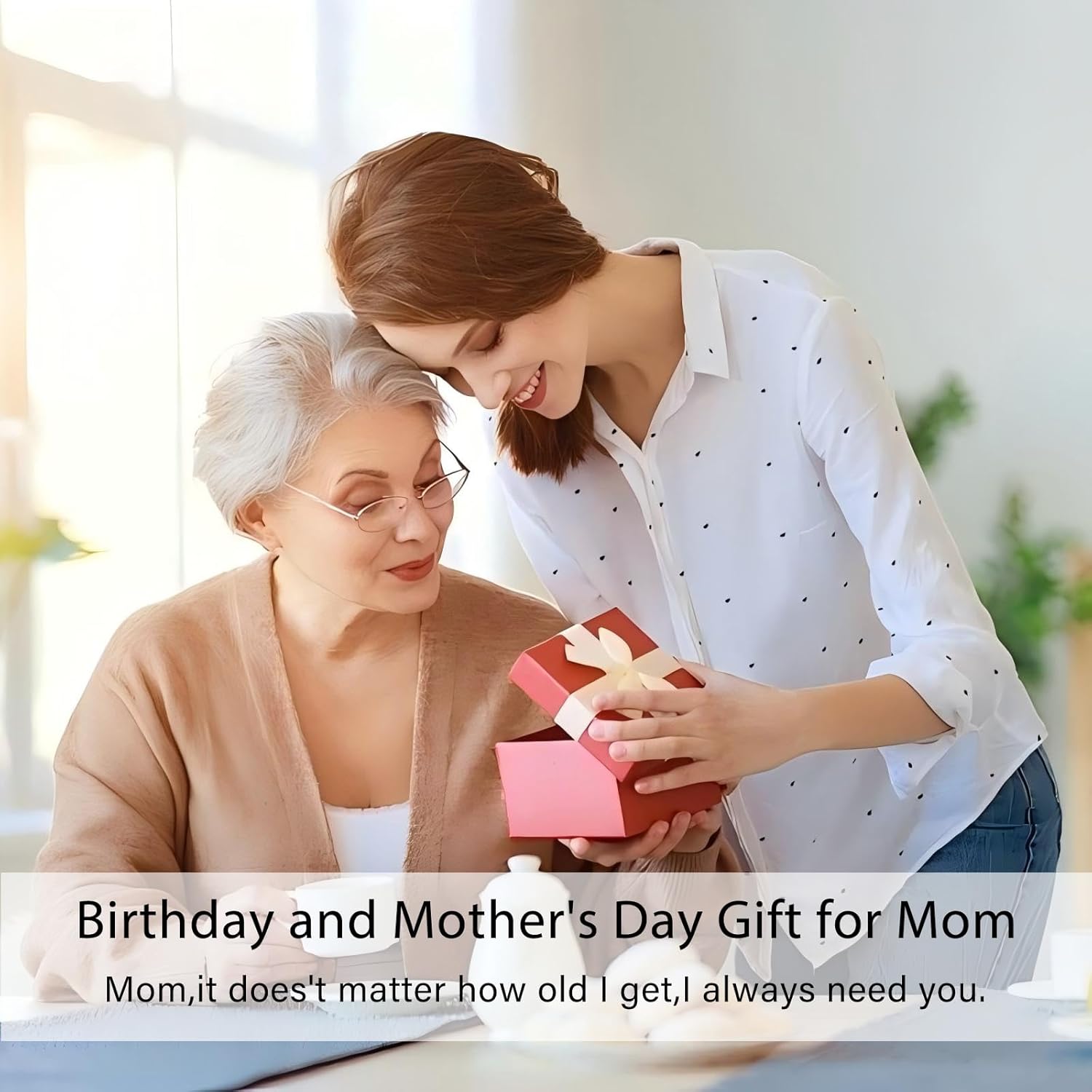 Gifts for Mom,Mom Birthday Gifts,5.5'' Figurine Gift for Mother from Daughter,Meaningful Gift for Mama on Birthday,Mothers Day,Valentines Day,Christmas - Image 7