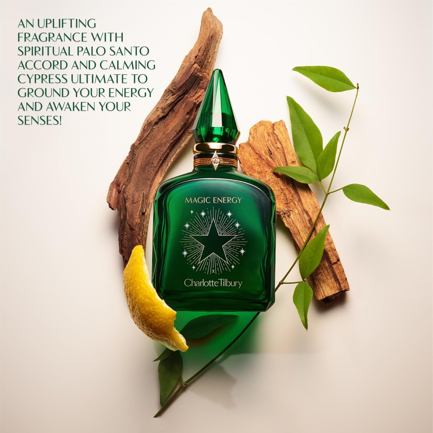 Charlotte Tilbury Magic Energy Eau De Parfum - Pheromone Enhancing Woody Perfume Enriched with Naturally-Derived Oil - Long-Lasting Scent with Notes of Bergamot, Cashmere Wood & Palo Santo - Image 3