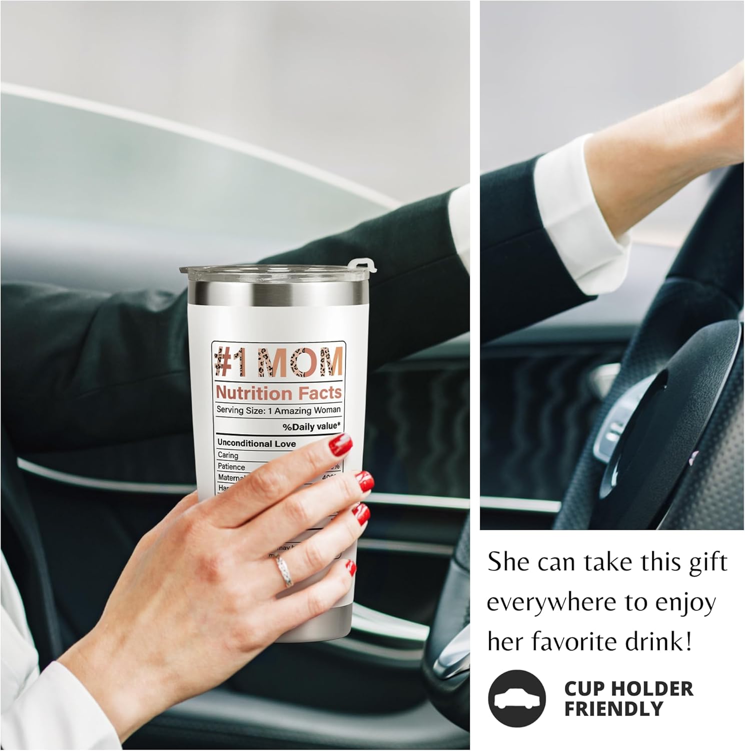 Gifts for Mom from Daughter Son - Birthday, Valentines, Mothers Day Mom Gifts for Wife, Her - Mother's Day Gift Ideas for Mama, Mother - Gift for New Moms, Mothers - 20 Oz Tumbler - Image 6