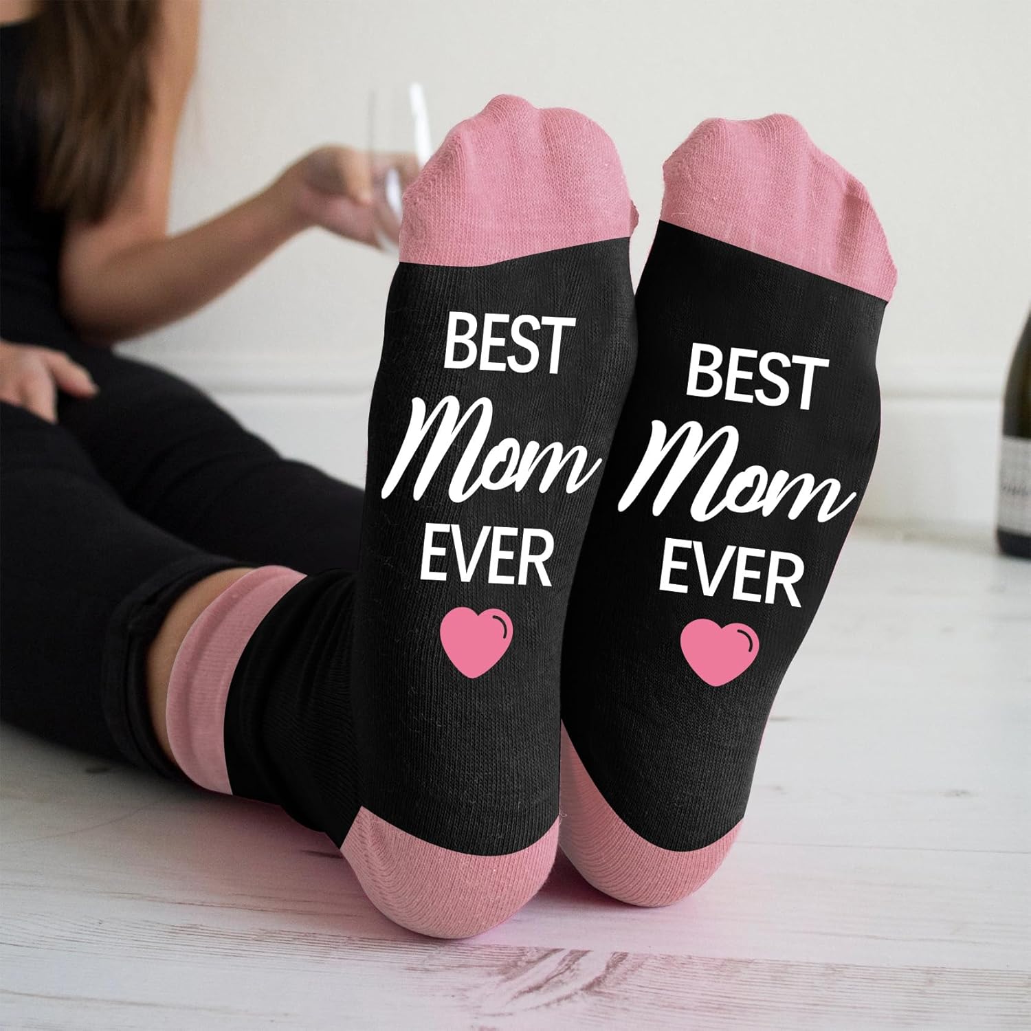 Christmas Mothers Day Father's Day Birthday Gifts for Women & Men,Stocking Stuffers,Socks for Women,Mens Socks - Image 2